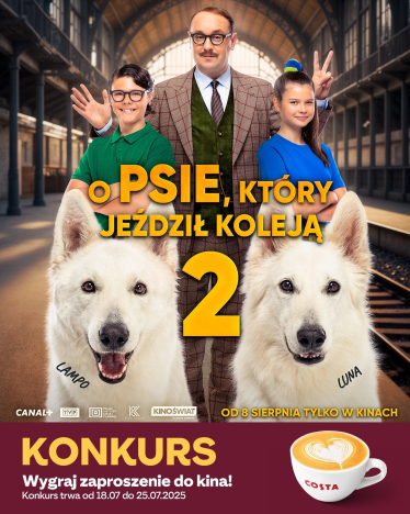 Konkurs "Costa Coffee x O psie, który jeździł koleją 2"