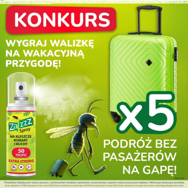 Konkurs "Zazzz wygraj walizkę"