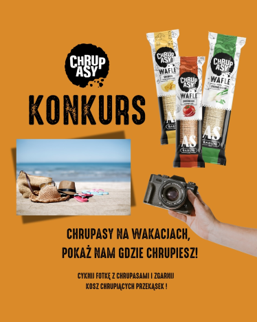 Konkurs "Chrupasy na wakacjach- pokaż nam, gdzie chrupiesz"