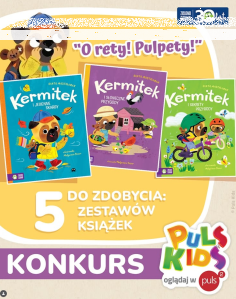 Konkurs "Jeżyk Puls Kids, wygraj książki"