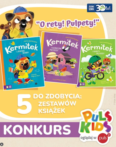 Konkurs "Jeżyk Puls Kids, wygraj książki"