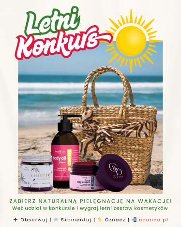 Konkurs "Naturalne Kosmetyki Konopne z CBD I Kosmetyki z konopi"