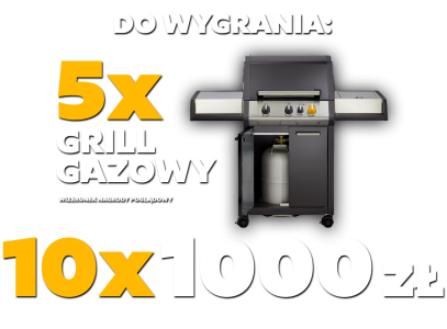 Konkurs "Na grilla racz waść brać" Kasztelan, Żabka, 18+