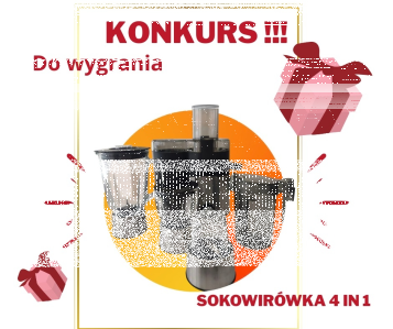 Wygraj sokowirówkę