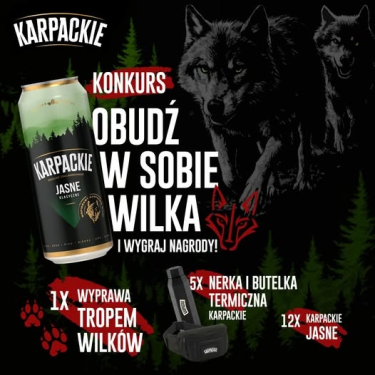 Konkurs "Obudź w sobie wilka" Karpackie, 18+