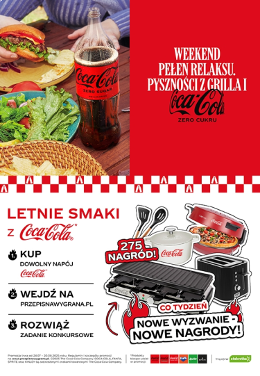 Konkurs "Letnie smaki z Coca-Cola" Stokrotka