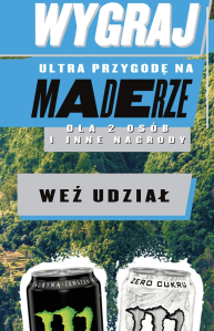 Wygraj ultra przygodę na Maderze! Monster w Kaufland, 18+
