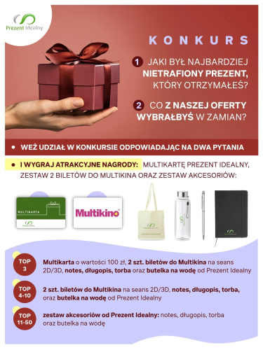Konkurs "Przygotuj się na wakacje z Prezentem Idealnym"