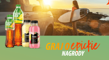 Konkurs FuzeTea & Cappy "Epickie lato" Żabka
