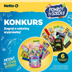 Konkurs "Powrót do szkoły" Netto