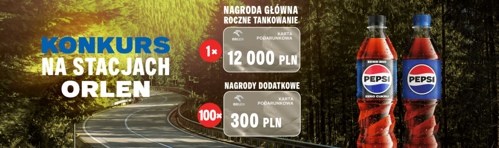 Konkurs "Wakacje z Pepsi" Stacje ORLEN, etapy