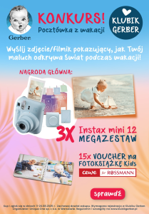 Konkurs fotograficzny "Pocztówka z wakacji" Rossmann