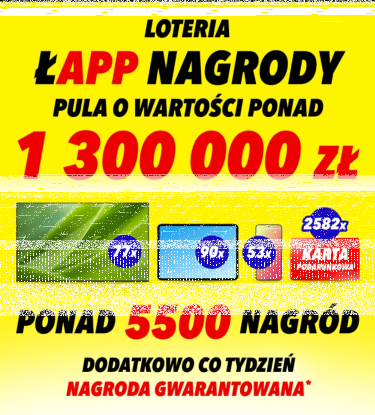 Loteria "Łapp nagrody" Media Expert