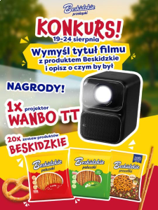 Konkurs "Letnie kino z Beskidzkie Przekąski"