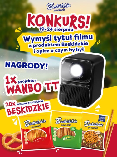 Konkurs "Letnie kino z Beskidzkie Przekąski"