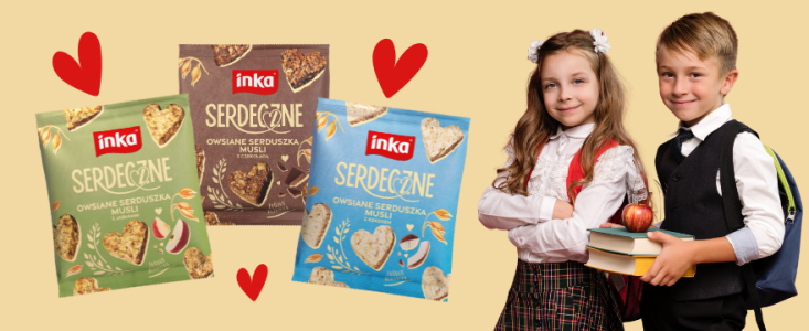 Konkurs "Testuj Inka Serdeczne — sprawdź jak smakują zbożowe serduszka"