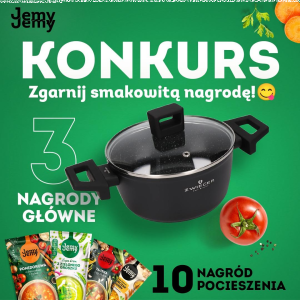 Konkurs "Jemyjemy – którą zupę lub danie gotowe polecasz"