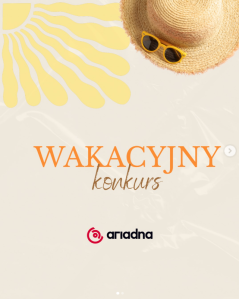 Konkurs "Wakacje z Ariadną"
