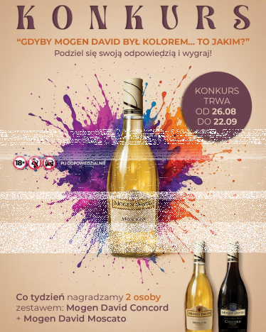 Konkurs "Gdyby Mogen David był kolorem...to jakim?"