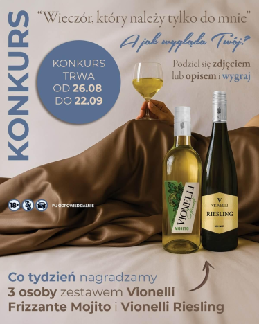 Konkurs "Wieczór, który należy tylko do mnie" 18+