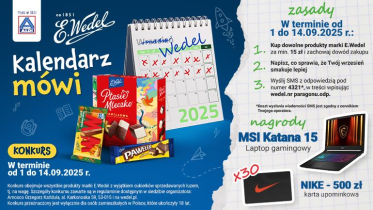 Konkurs "Kalendarz mówi Wedel" Aldi