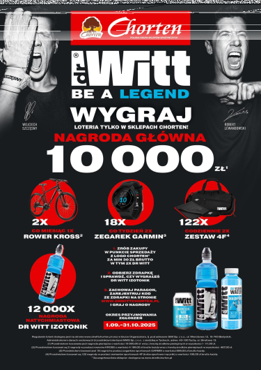 Loteria "Dr Witt w sklepach Grupy Chorten"