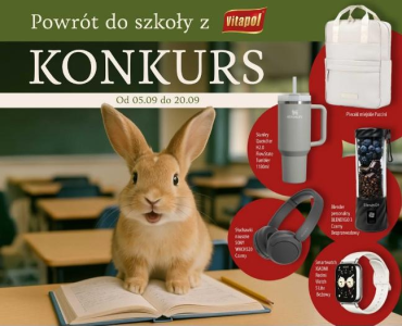 Konkurs "Powrót do szkoły z Vitapol"