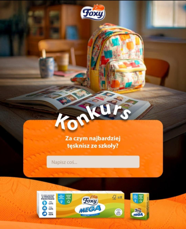 Konkurs "Szkolne wspomnienia z Foxy"