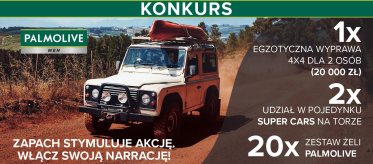 Konkurs "Zapach stymuluje akcję. Włącz swoją narrację" Palmolive, Biedronka