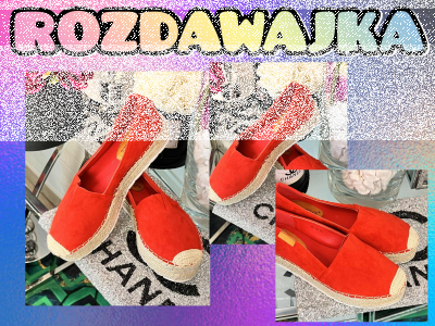 Konkurs "Rozdawajka MEGA ESPADRYLE ORANGE"