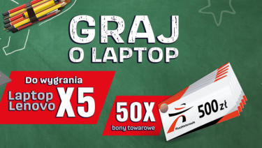 Konkurs "Graj o laptopy i bony w Intermarche"