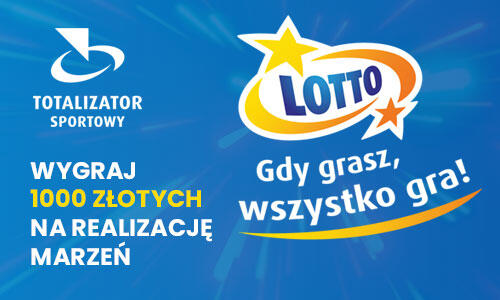 Wygraj 1000 złotych na realizację marzeń! do godz. 10:00