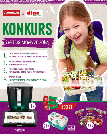 Konkurs "Appetita. Smak i Styl" Dino, do godz. 12:00