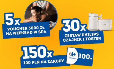 Loteria "Wygrywaj z Lipton" Carrefour