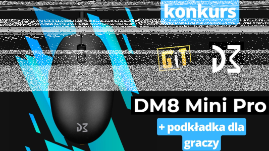 Wygraj myszkę Dream Machines DM8 Mini Pro z podkładką oraz nagrody pocieszenia