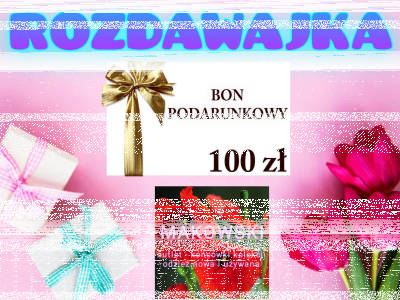Konkurs "BON 100ZŁ na zakupy u Sponsora- Makowski Butik"
