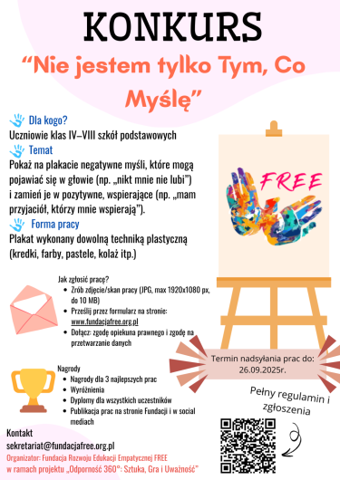 Konkurs "Nie jestem tylko Tym, Co Myślę"