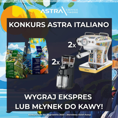 Wygraj ekspres Ariete lub młynek do kawy