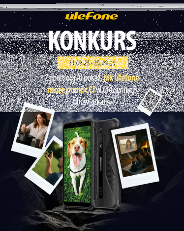 Konkurs "Jak Ulefone może pomóc ci w codziennych obowiązkach"