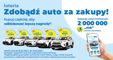 Loteria "Zdobądź auto za zakupy" Lewiatan