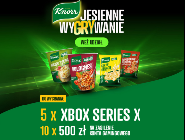 Konkurs "Knorr-jesienne wygrywanie" Żabka