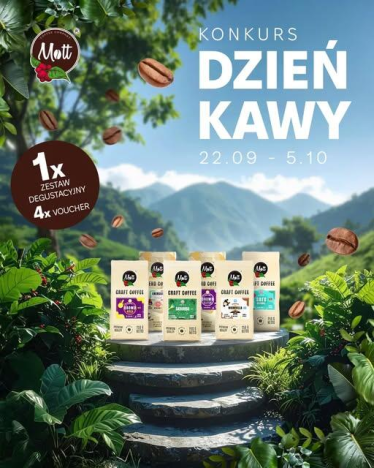 Konkurs z Mott Coffee "Dzień Kawy"