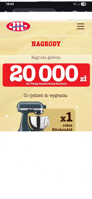 Loteria "Wyklaruj sobie kuchnię marzeń"