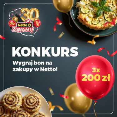Konkurs "Danie na 30 urodziny Netto"