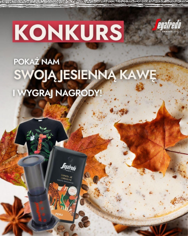 Konkurs "Dzień kawy z kafą Segafredo"