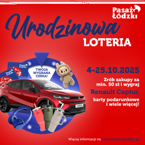 Łódź: Urodzinowa Loteria