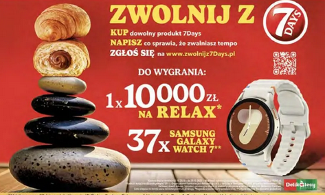 Konkurs "Zwolnij z 7Days" Delikatesy Centrum