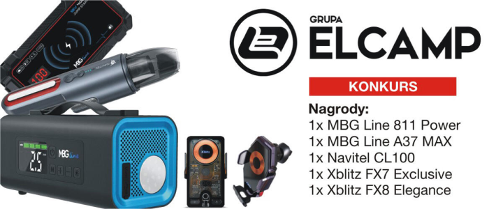 Konkurs "Październik miesiącem nagród w Elcamp"
