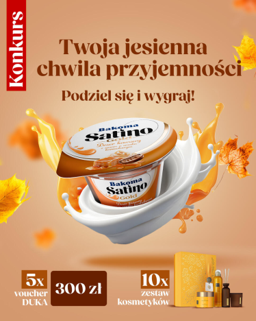 Konkurs "Twoja jesienna chwila przyjemności"