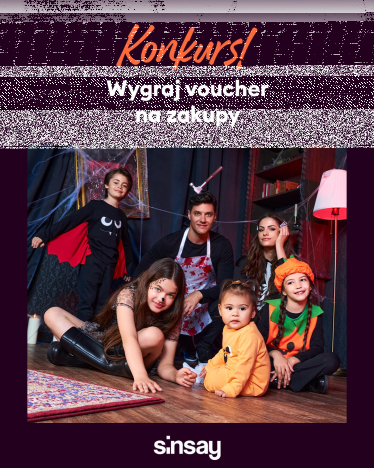 Wygraj voucher do Sinsay